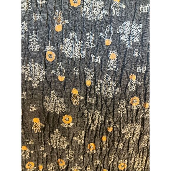 Black Quilted Floral Zip Up Bomber Jacket, M - Picture 11 of 15